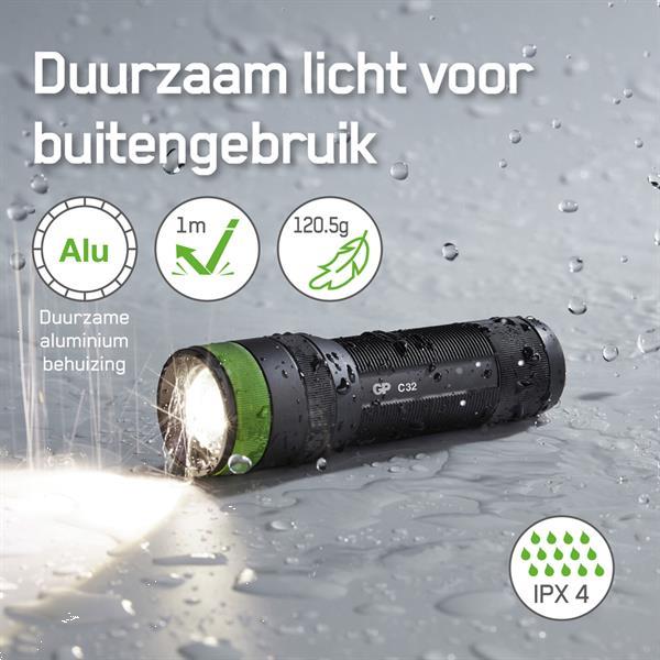 Grote foto gp zaklamp 3x aaa 300 lumen caravans en kamperen overige caravans en kamperen