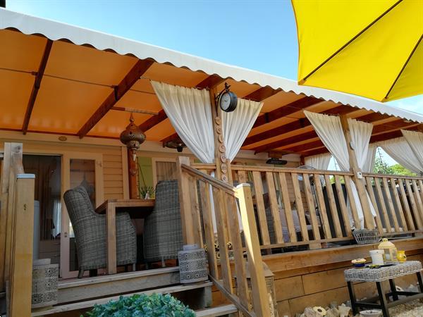 Grote foto te huur mobilhomes in zuid frankrijk aan strand vakantie frankrijk