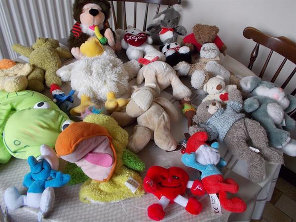 Grote foto 22 knuffels waaronder 2 met geluid kinderen en baby knuffels en pluche