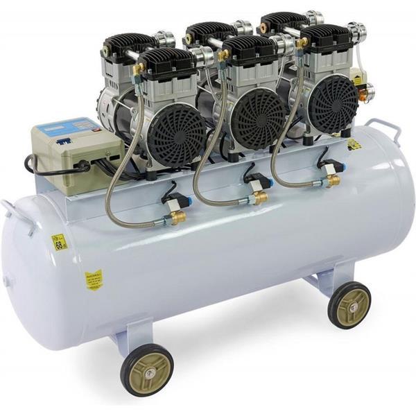 Grote foto 6 pk 230volt 150 liter professionele low noise compressor doe het zelf en verbouw compressors