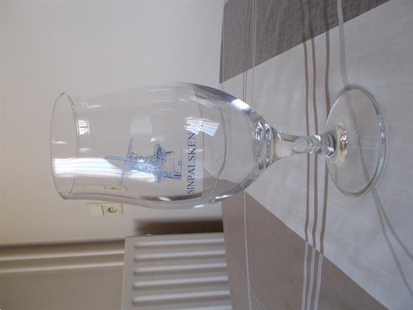 Grote foto glas sinpalsken troubadour super 8 tumulus tuborg verzamelen glas en borrelglaasjes