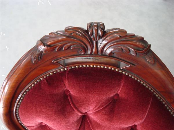 Grote foto biedemeier bank antiek en kunst stoelen en banken