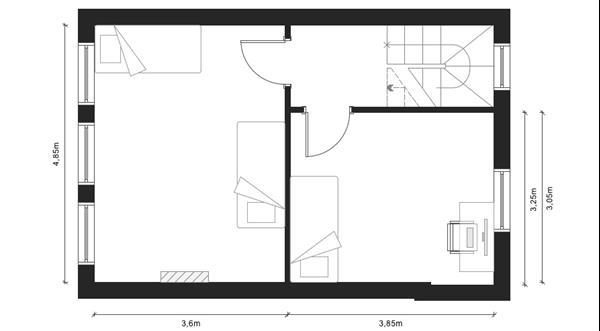 Grote foto lier goed gelegen te renoveren woning. huizen en kamers eengezinswoningen