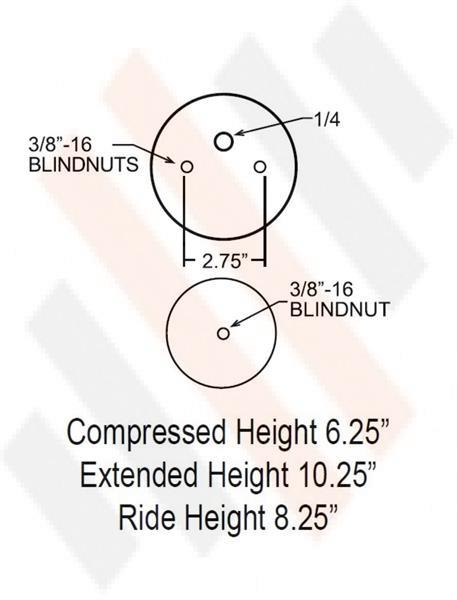 Grote foto firestone sleeve luchtbalg hulpluchtvering 9000 w21 76 auto onderdelen overige auto onderdelen