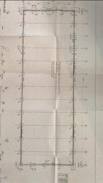 Grote foto staalconstructie 20x60m zakelijke goederen bedrijfs onroerend goed