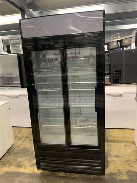 Grote foto glasdeurkoeling koelkast glazen deur 630 liter 230v horeca diversen overige diversen