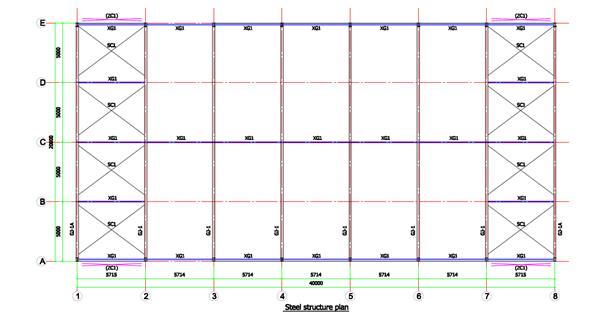 Grote foto 20x40 meter staalconstructie zakelijke goederen bedrijfs onroerend goed