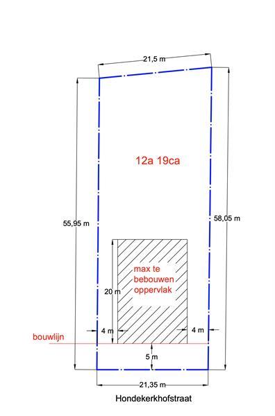 Grote foto bouwgrond 12a 19ca te koop meulebeke huizen en kamers grondkavels