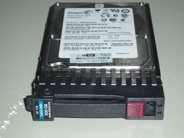 Grote foto hp server hard disken 2.5 g5 g6 g7 computers en software servers