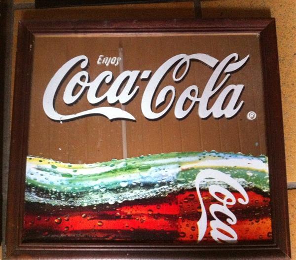 Grote foto 40 coca cola spiegels verzamelen biermerken
