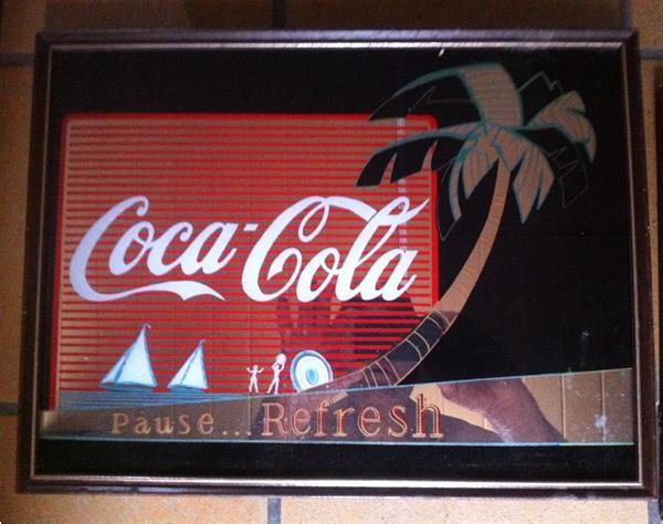 Grote foto 40 coca cola spiegels verzamelen biermerken