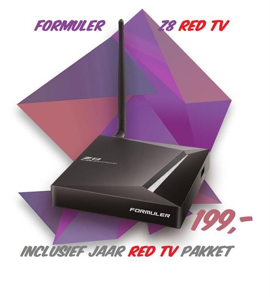 Grote foto formuler z8 red pakket uitvoering playsport audio tv en foto mediaspelers