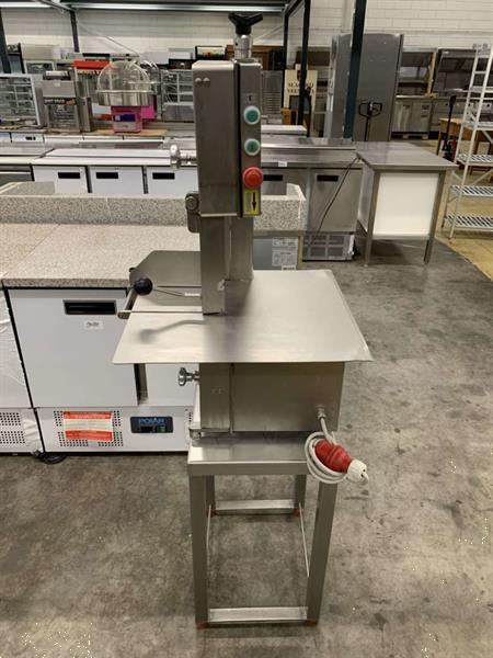 Grote foto rvs omega se240 lintzaag beenderzaag 400v slagerij horeca diversen overige diversen