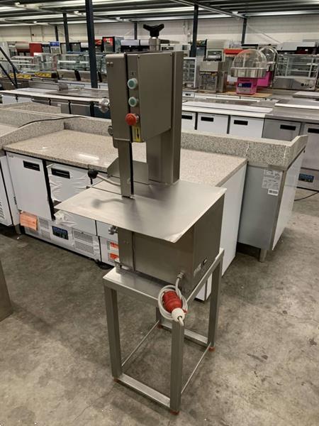 Grote foto rvs omega se240 lintzaag beenderzaag 400v slagerij horeca diversen overige diversen