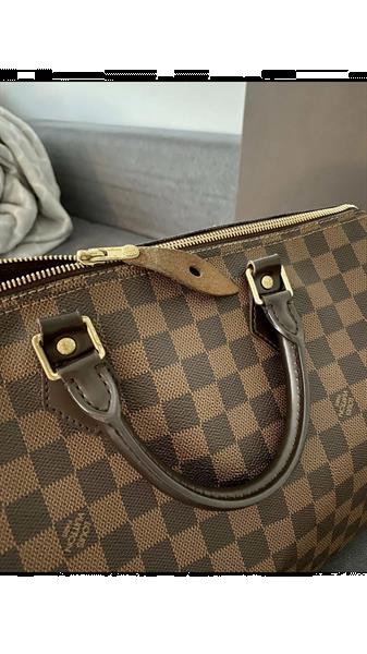 Grote foto louis vuitton speedy 35 kleding dames damestassen