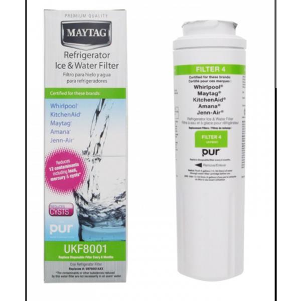 Grote foto amana waterfilter ukf8001 1 484000008612 witgoed en apparatuur koelkasten en ijskasten