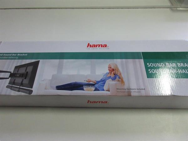 Grote foto hama bevestigings beugels voor soundbar 20al 2331 audio tv en foto koptelefoons