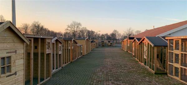 Grote foto kattenren overdekt kattenkooi te koop dieren en toebehoren toebehoren