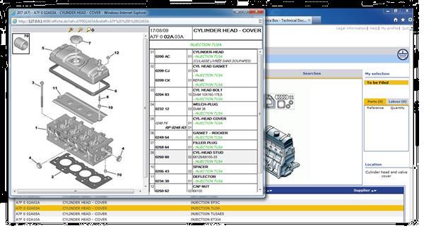 Grote foto peugeot repair manuels service box 2016 auto diversen autosport onderdelen