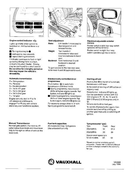 Grote foto opel calibra 1989 1999 reparatiehandleiding auto diversen handleidingen en instructieboekjes