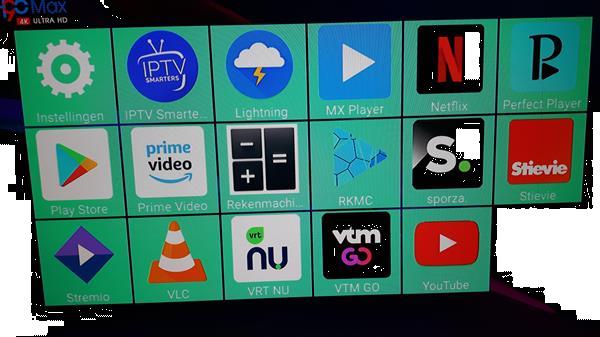 Grote foto 4k smart box audio tv en foto mediaspelers