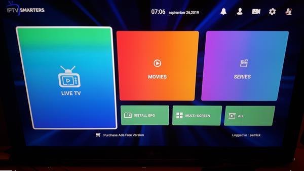 Grote foto 4k smart box met wifi antenne audio tv en foto mediaspelers