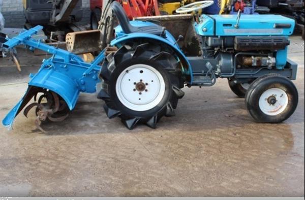 Grote foto minitractor klepelmaaier hakselaar kubota iseki agrarisch tractoren