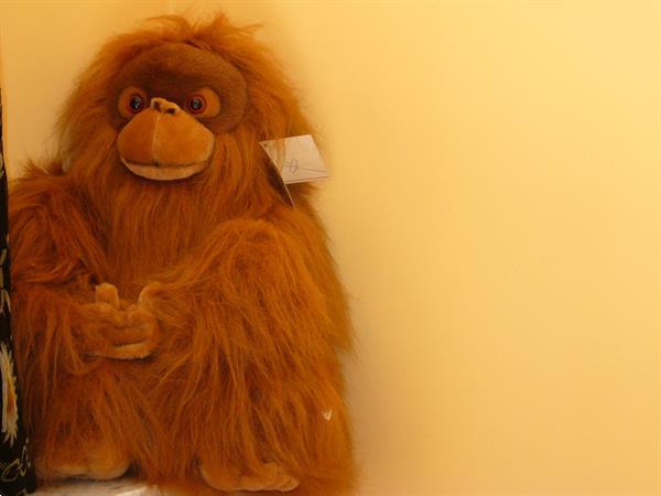 Grote foto nieuwe pluche aap orang oetan van 40 cm hoogte kinderen en baby knuffels en pluche