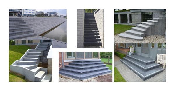 Grote foto natuursteen trappen verkrijgbaar bij masterstone doe het zelf en verbouw beton en steenbewerking