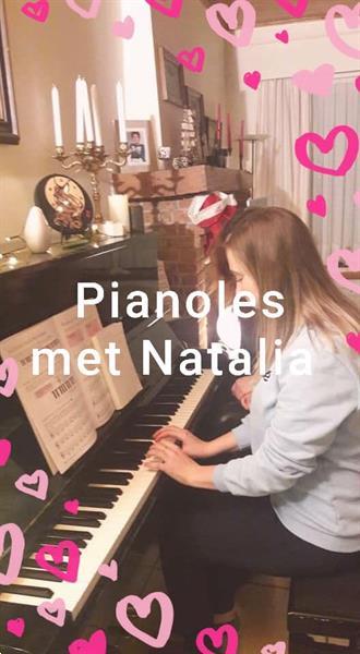 Grote foto pianoles met natalia pianolessen in erpe mere hobby en vrije tijd muziekinstrumenten