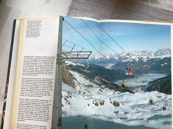 Grote foto boek oostenrijk op reis ski land beklimmingen boeken studieboeken