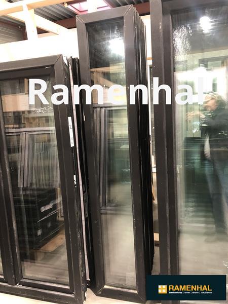 Grote foto zwarte ramen deuren schuiframen jetblack 9005 doe het zelf en verbouw deuren en horren