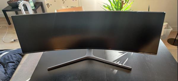 Grote foto curved qled gaming monitor 49 inch lc49hg90dmu computers en software monitoren