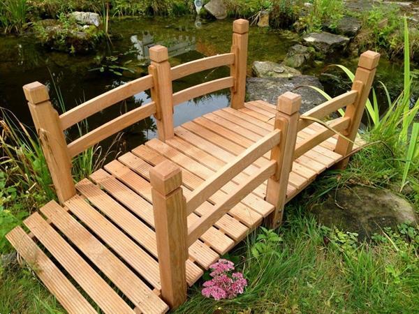 Grote foto 1 brug tuinbrug naaldhout geimpregneerd weerbestendig r tuin en terras tuinmeubelen