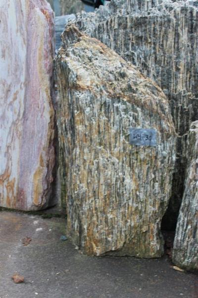 Grote foto ruwe natuursteen woodymem tuin en terras sierstenen en rotsen