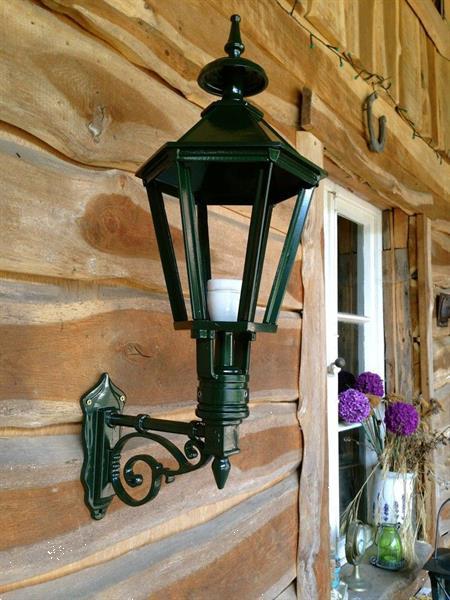 Grote foto wandlamp met keramische fitting glas alt berlin klein h tuin en terras verlichting