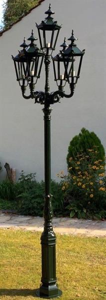 Grote foto straat tuin lantaarn dresden alu in antieke uitvoering 5 a tuin en terras verlichting