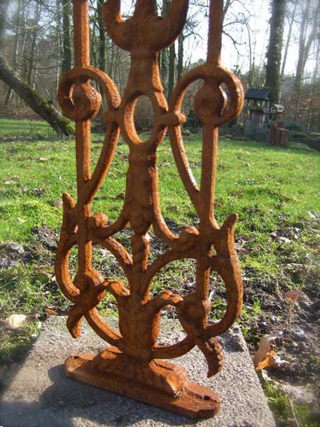 Grote foto balustrades antiek rooster voor balkon trap trapstijl tr tuin en terras tuinmeubelen