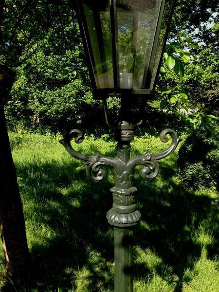 Grote foto buitenlampen mit ceramische lampenfitting en glas alu gego tuin en terras verlichting