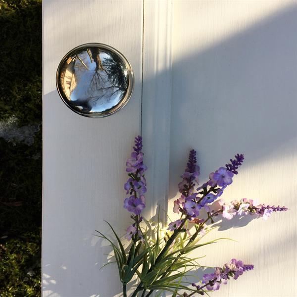 Grote foto deurknop gepolijst nikkel doe het zelf en verbouw materialen en producten