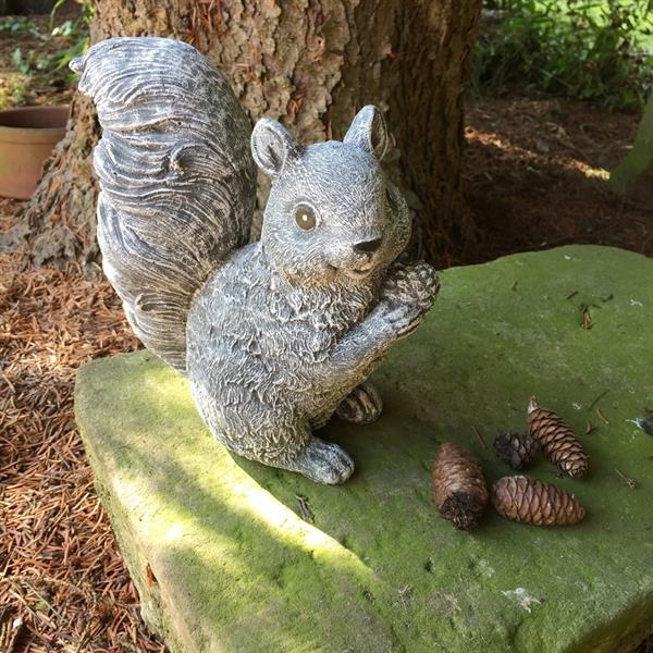 Grote foto dierlijk figuur van eekhoorn decoratie gedetaileerd figuur verzamelen beelden en beeldjes