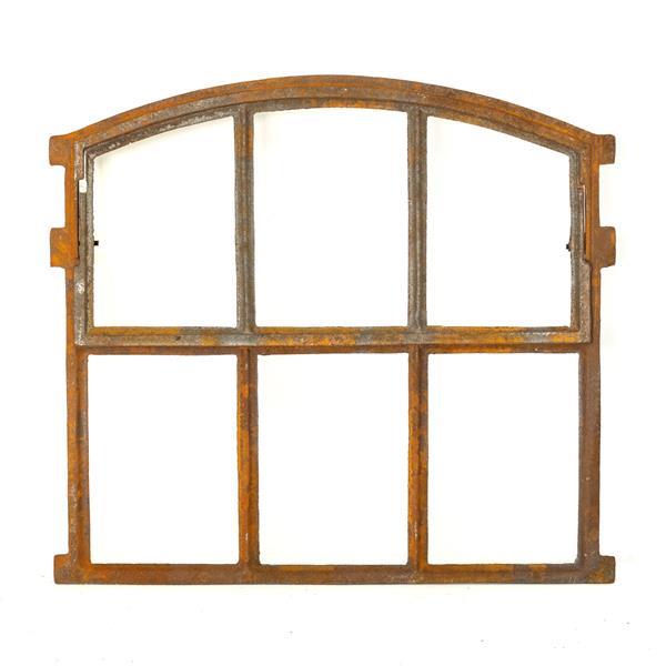 Grote foto ijzeren raam venster met deur klapbaar gedeelte antiek antiek en kunst curiosa en brocante