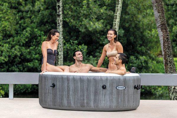 Grote foto intex purespa bubble massage tuin en terras zwembaden en spa