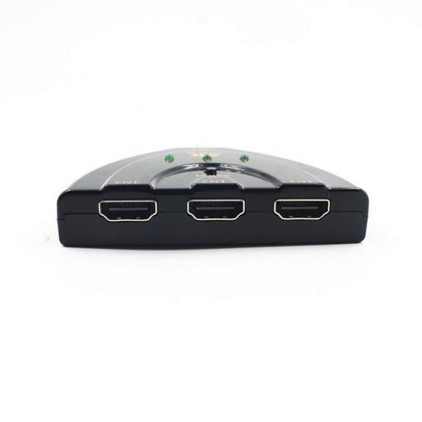 Grote foto 4k hdmi splitter verdeler 3 poorten 3x ingang switch hub computers en software overige