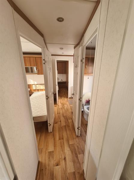 Grote foto stacaravan chalet model caravans en kamperen stacaravans