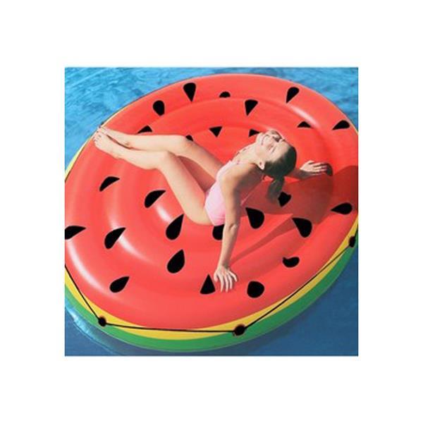 Grote foto luchtbed watermeloen 188cm alleen deze week 10 extra kor kinderen en baby zwembaden en zandbakken