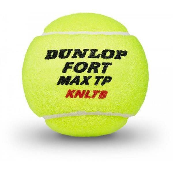 Grote foto dunlop fort max gasgevulde tennisballen 36x4st. 12 dozijn sport en fitness tennis
