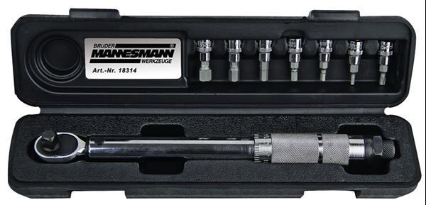 Grote foto br der mannesmann momentsleutel 1 4 aansluiting 8 delig i auto onderdelen auto gereedschap