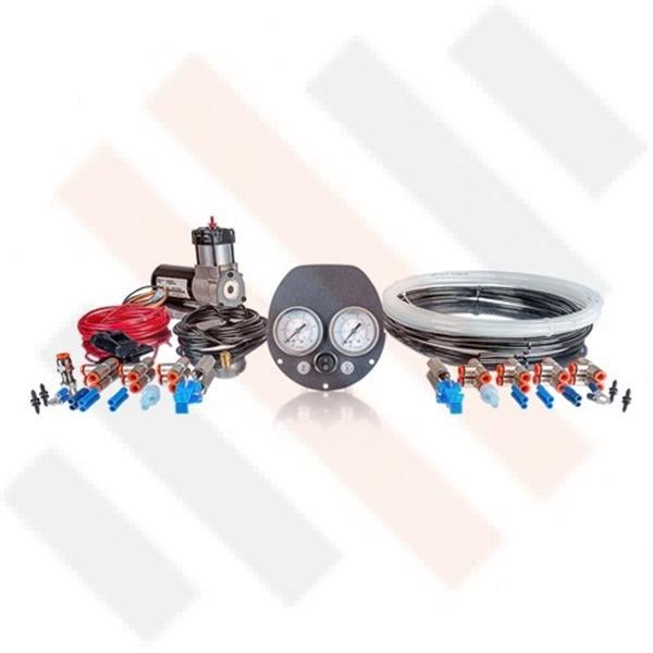 Grote foto compressorset oluve 215 mat grijs ford transit manometerpa caravans en kamperen caravan accessoires