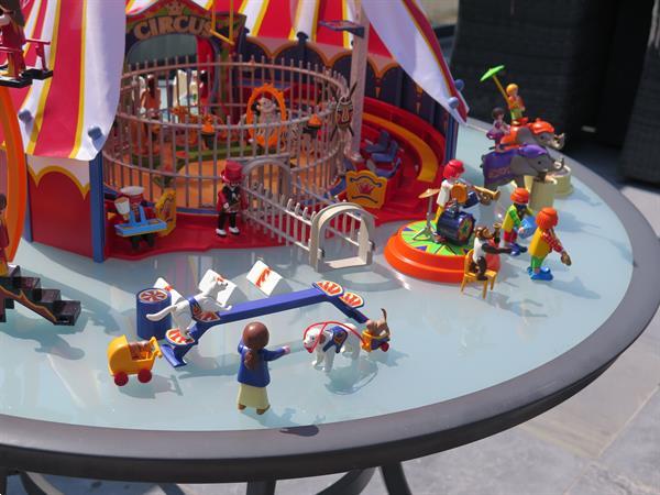 Grote foto playmobil circus kinderen en baby playmobil